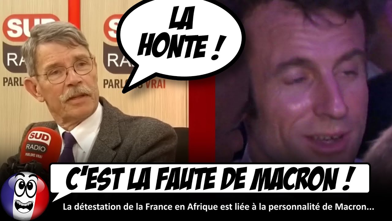 "Macron est la RISÉE de l'Afrique", selon le spécialiste de la région du Sahel, Bernard Lugan.