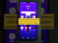 Improve gaming experience with this developer option setting in Samsung mobiles #samsung #shorts