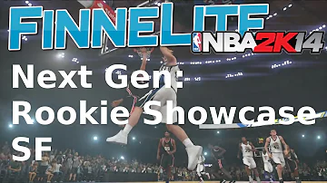 NBA 2K14: My Career Next Gen Small Forward Rookie Showcase and Draft