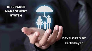 Insurance Management Application Done By BCA Student.