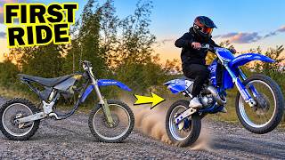 FROM WRECK TO WHEELIES! Test ride on our 1997 YZ 125