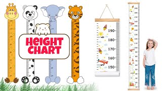 Height Chart Wall Painting, #PlaySchoolWallPainting 9849938885, Height Measurement Chart Wall Art