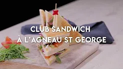 Club sandwich à l'agneau St George Club sandwich à l'agneau St George