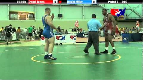 University Natls FS  120 KG / 264.5 lbs: Ernest Ja...