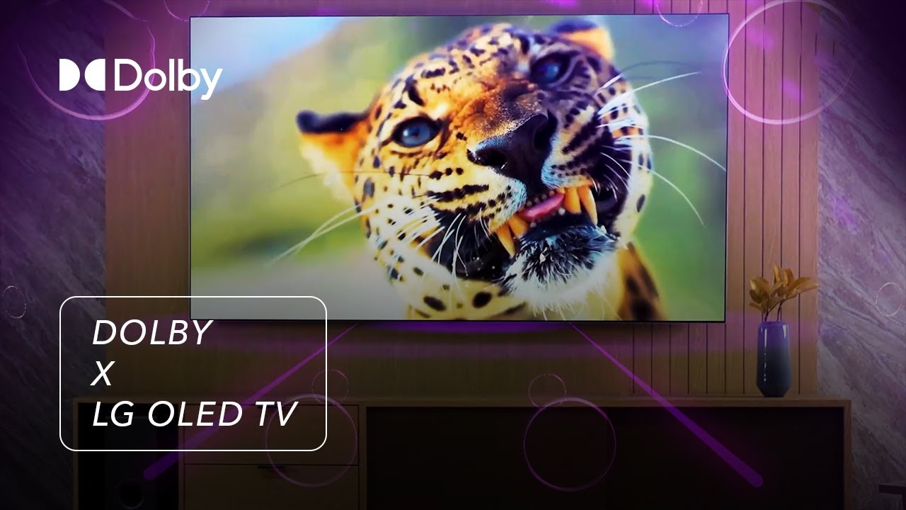 LG CX OLED TV with Dolby Vision & Dolby Atmos - Dolby