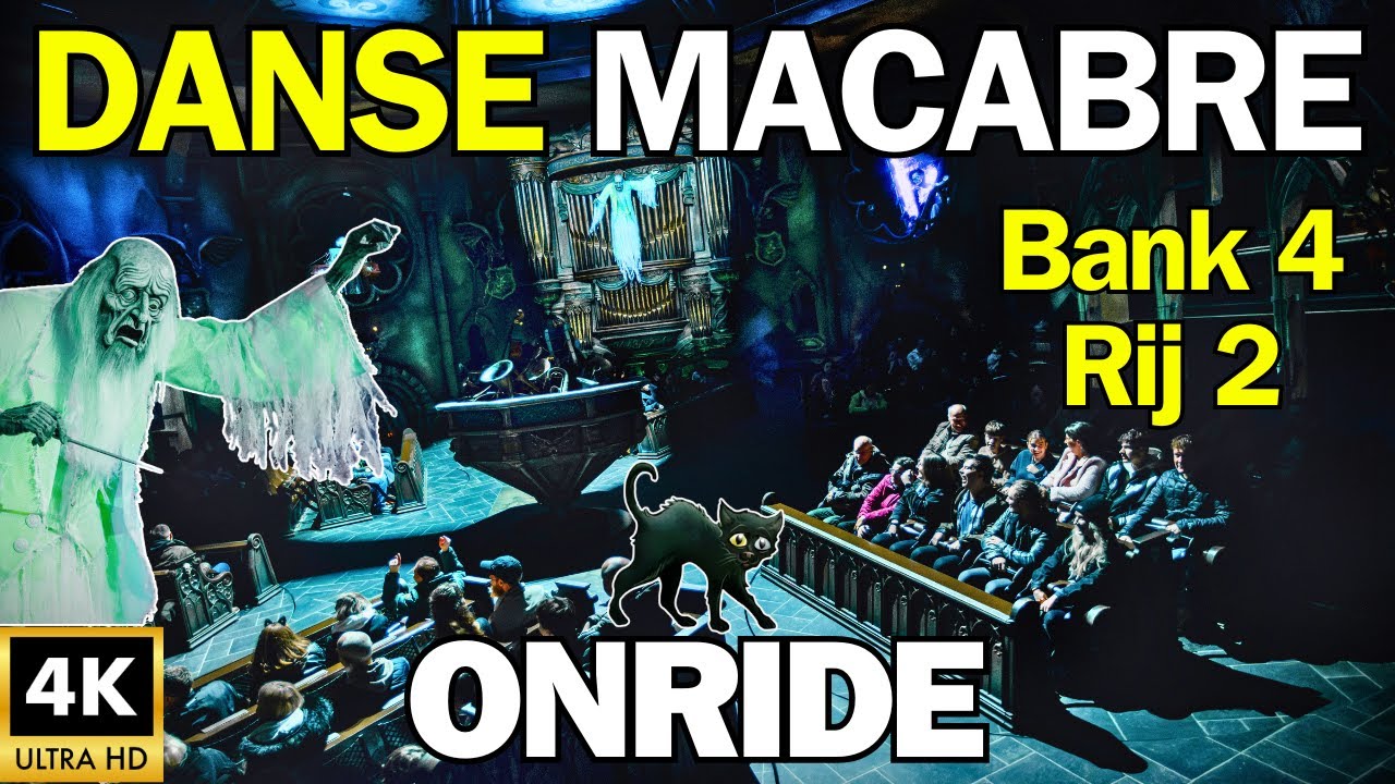 Efteling Danse Macabre ONRIDE – Koorbank 4 Rij 2 – 4K POV (2025)