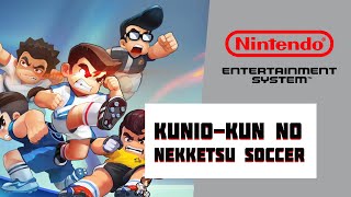 Kunio kun no Nekketsu Soccer (NES) GAMEPLAY