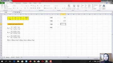 Metode Interpolasi Lagrange menggunakan Excel