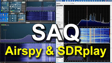 SAQ VLF Receiving with Airspy+Spyverter and SDRplay