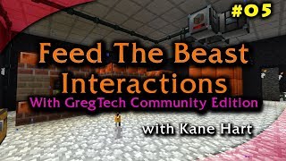FTB: Interactions - Part 5 - Our New Base & Some Random Crafting