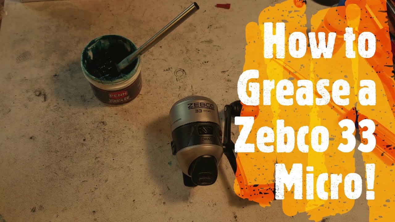 How to Grease a Zebco 33 Micro 