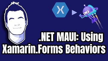 Using/Converting Xamarin.Forms Behaviors in .NET MAUI