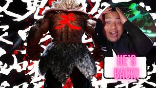 THE DEMON IS BACK! Akuma Gameplay Trailer REACTION! Street Fighter 6