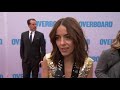 Overboard Los Angeles Premiere - Itw Cecilia Suarez (official video)