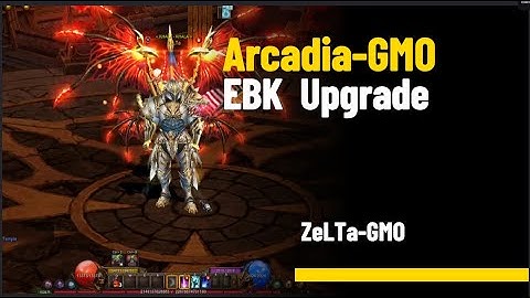 Mu Online -Arcadia - EBK Items Upgrade ZeLTa -GMO (Holy to Lightning )