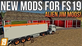 MERCURY SHED PACK + LARGEST TRAILER IN THE GAME! | FS19 New Mods