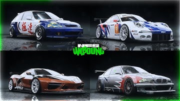 NEW BLACKLIST Cars in NFS Unbound