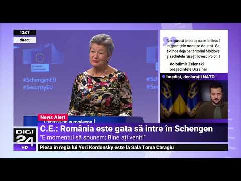 CE: România e pregătită să intre în Schengen și UE e gata să o primească