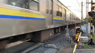 JR外房線209系224M千葉駅行き、誉田駅付近。