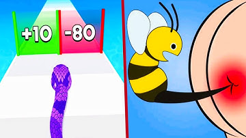 Help Me Tricky Story vs Snake Run 3D - All Levels Gameplay (Android,iOS) Part 2