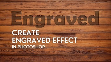 Create Engraved / Carved Effect in Photoshop