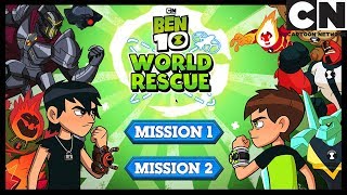 Ben 10 | Ben 10 World Rescue Mission 2 Full Playthrough | Cartoon Network Ben 10 | Ben 10 World Rescue Mission 2 Full Playthrough | Cartoon Network