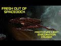 Fresh out of spacedock  prototype light exploration cruiser  star trek online