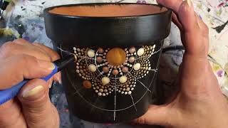 How to paint a Flower Pot