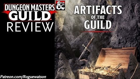 DMs Guild Review - Artifacts of the Guild
