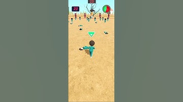 part 🚷💔😭 squid game 3D play k sniper challenge #squidgame #trending #shorts #viral #jondada