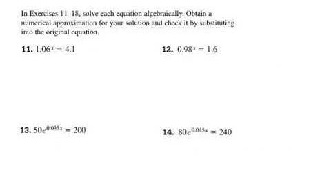 PreCalculus 3.5 Assignment Part 2 Solutions Video