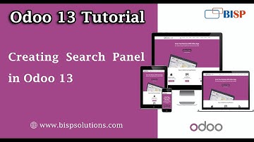 Create Search Panel in Odoo 13 | Odoo 13 Tutorial | Odoo 13 Consulting | Odoo 13 Training