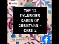The 12 Dylusions Cards Of Christmas - Card 2