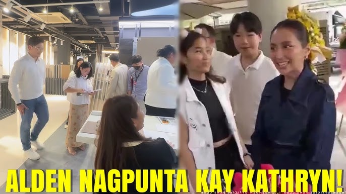 Alden SPOTTED sa Opening ng Business ni Kathryn! • KathDen Latest Update  Today