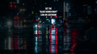 How to make your photos look like Blade Runner on Lightroom (screenshot these settings)