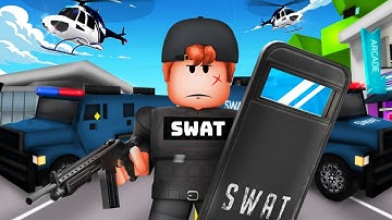 I Started a SWAT TEAM in Brookhaven RP!!