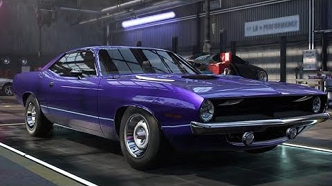 NFS: Heat - Plymouth Barracuda 1970 Customization (Race Build)!!