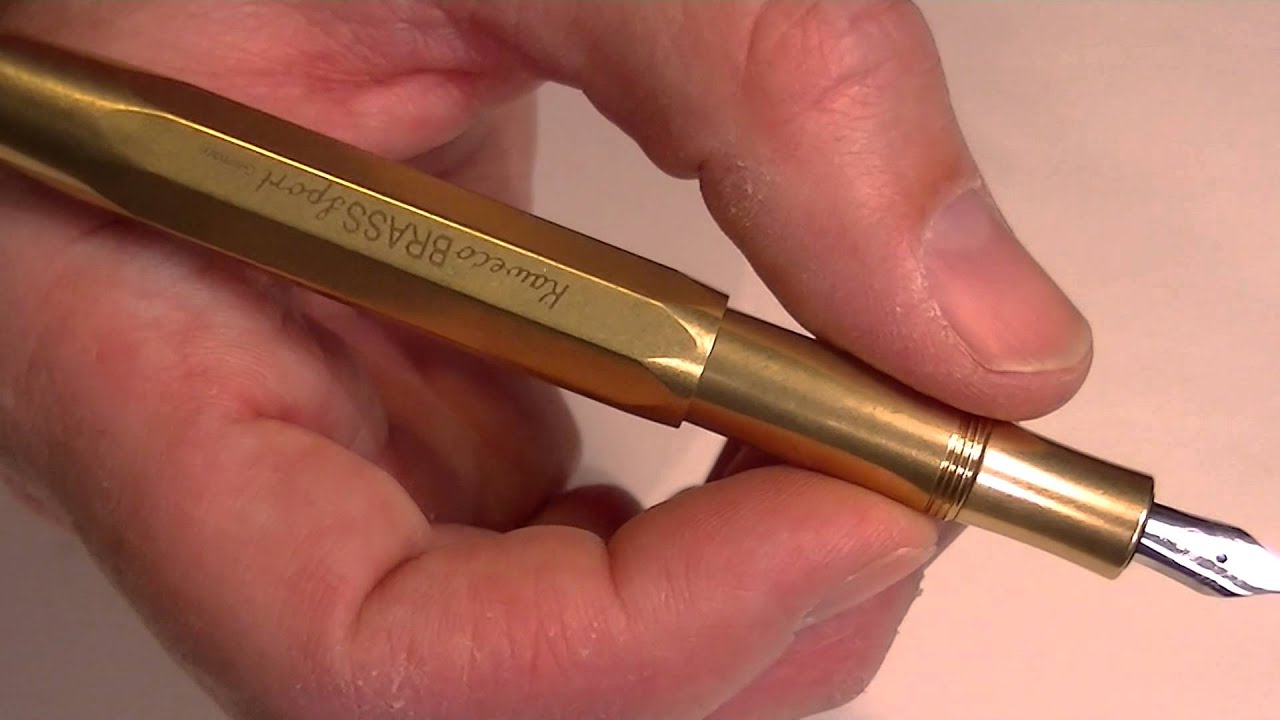 Kaweco Brass Sport Fountain Pen 