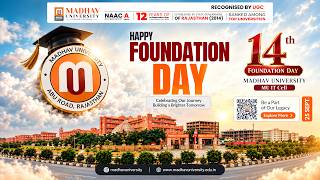 Information 🔴 LIVE NOW | 14th Foundation Day | Madhav University, Abu Road Guide