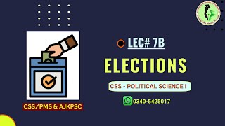 ELECTIONS | CSS Political Science | Comparative Politics