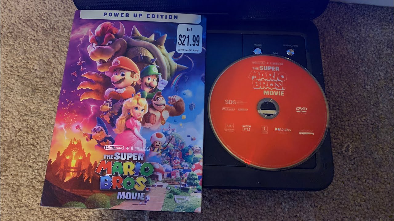 Dvd Super Mario Bros (2023) O Filme (dublado E Leg) + Brinde