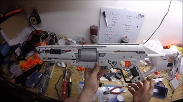 Nerf Accusrtike AlphaHawk Mod: The Kepler Arms Project