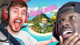 Mr Beast Give's His 100,000,000th Subscriber a private Island!
