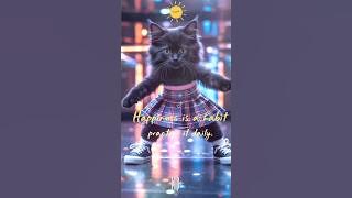 Cats are unstoppable 😺🖤 #cat #cute #dancing #unstoppable #catlovers