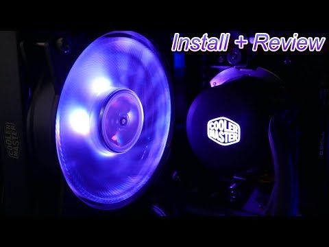 Cooler master Masterliquid ML120L RGB Review Installation Cooler master Masterliquid ML120L RGB Review Installation