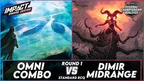 Omni Combo (CJ) VS Dimir Midrange (Jacob) [PAPER] | Standard RCQ Impact Gaming Center Round 1