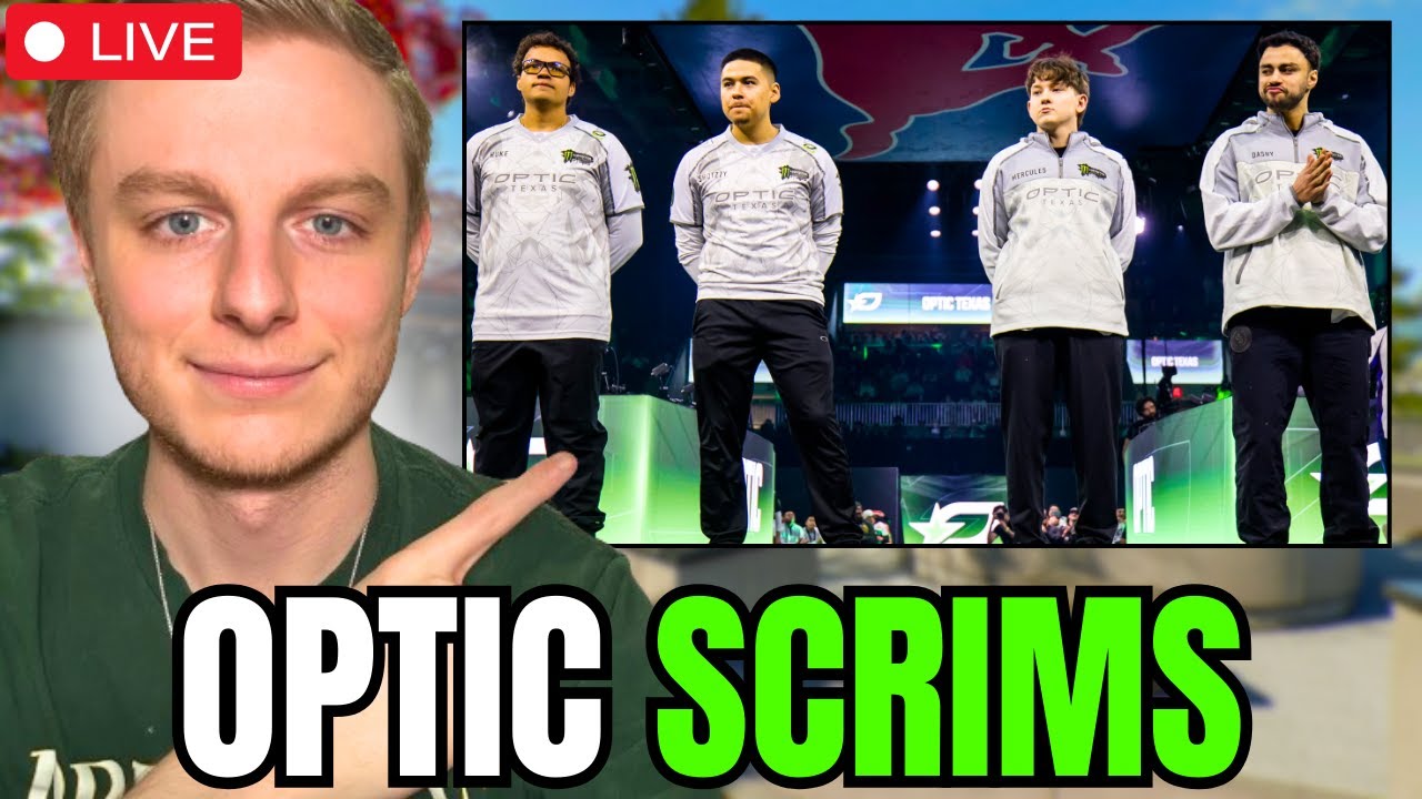 🔴OPTIC SCRIMS vs M8/C9! | WATCH PARTY