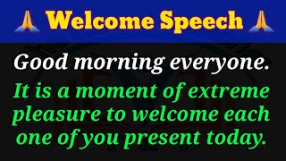 Welcome Speech || Welcome Address || Welcome Speech Writing #welcomespeech screenshot 5