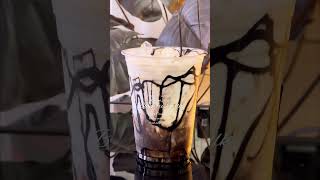 Fill your Halloween menu inventory with Black Cocoa, fresh milk 🖤 Do not suck the clip.#halloween