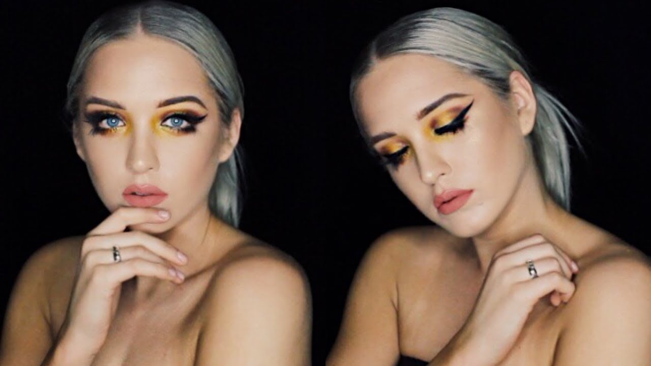 Sunset Eyeshadow Makeup Tutorial Macy Kate YouTube